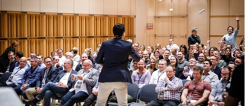 Frédéric Mathier gestaltet professionelle Kunden-Events